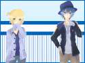 Konachan.com - 129724 agi_(holic2007) all_male hat kagamine_len kaito male vocaloid.jpg