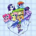 1091559__safe_twilight+sparkle_rainbow+dash_pinkie+pie_fluttershy_rarity_applejack_princess+twilight_cute_spike.png