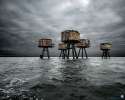 Red Sands Fort off the coast of the UK. An abandoned relic from WW2. - Imgur.jpg