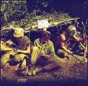 3 soldiers eating and writing _7th Regiment, during Operation Worth. 1968.jpg