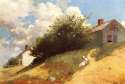 Winslow Homer (1836-1910) Houses on a Hill - Oil on canvas 1879.jpg