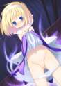 blonde_hair blue_eyes blush loli panties panty_pull pussy short_hair skirt skirt_lift uncensored 36244.jpg