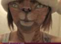 cat face paint.gif
