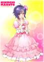 s - 1361775 - 1girl alternate_costume dress flower hair_ornament idolmaster kikuchi_makoto puffy_sleeves purple_eyes purple_hair putao ribbon.jpg