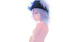 Konachan.com - 208516 blue_eyes breasts flamie_speeddraw flat_chest headband nude qunqing rokka_no_yuusha sideboob white white_hair.jpg