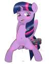 1079632__solo_twilight+sparkle_explicit_nudity_solo+female_penis_princess+twilight_bedroom+eyes_vaginal+secretions_horsecock.png