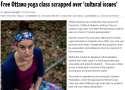 Free Ottawa yoga class scrapped over cultural issues Ottawa Region News.png