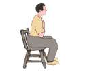 le sitting down comfortably man.png