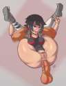 e - 1639715 - 2014 ahegao anal anal_juice anal_lips anal_sex anus ass bangs black_hair blush bott.png