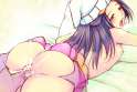 e - 1596878 - ass beanie blue_eyes blue_hair blush cum cum_in_pussy dawn_(pokemon) female flat_chest half-cl.jpg