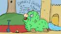 36643 - Artist CarniviousDuck Sandcastle abandoned drying flippers green_sea_foal left out park questionable sandbox sea_fluffy.jpg