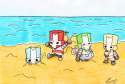 Castle_Crashers___Beachtime__by_Pyong.jpg
