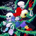 1709312 - Flowey Papyrus Sans Undertale.png