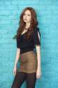 Karen Gillan black top gold skirt.jpg
