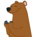 animated clapping bear 1293028053287.gif