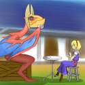 alice_margatroid+yian_kut-ku-blonde_hair boots capcom crossover cup dress monster_hunter short_hair tea teacup touhou.9ac4efbbd6b8285012991ca5efd73ae0.jpg