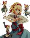 alice_margatroid+shanghai_doll-1girl bad_id blonde_hair blue_eyes bow capelet cleaver doll dress female hair_bow hairband jewelry lance polearm ring sash shiroshi_(denpa_eshidan) short_hair solo string sword touhou we.png