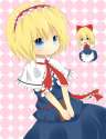 alice_margatroid+shanghai_doll-1girl akisha blonde_hair blue_eyes blush book bow capelet dress female hair_bow hairband highres short_hair smile touhou.3b750700965b3243f238d60b4d829b8f.png