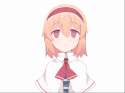 alice_margatroid-1girl animated animated_gif ascot blonde_hair capelet emofuri fuukadia_(narcolepsy) hairband md5_mismatch red_eyes sash short_hair smile solo touhou ugoira upper_body.db2fdb0aea26ed256d117f762914af09.gif