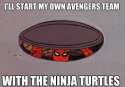 spiderman starting my own avengers.jpg