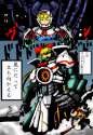 alice_margatroid+gipsy_danger+goliath_doll+kirisame_marisa+shanghai_doll-2girls arutarufu broom clenched_hand cockpit comic fingerless_gloves frills gloves hair_ornament hairband hat helmet lolita_hairband mecha multi.jpg
