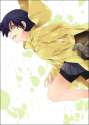 s - 669446 - angry bakemonogatari bike_shorts black_hair blue_hair kanbaru_suruga mizuki_makoto monogatari_(series).jpg