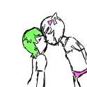 Yotsuba x Moot - Kiss.jpg