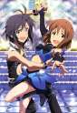 s - 1064700 - 2girls absurdres black_hair boots brown_hair dancing detached_sleeves hagiwara_yukiho highres holding_hands idolmaster kikuchi_.jpg