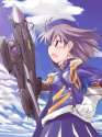 459776 - 1girl ace_combat aircraft airplane company_connection ef_typhoon fighter_jet idolmaster jet kikuchi_makoto military military_vehicle mtr solo.jpg