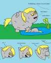 1653 - abuse artist-ur blood death fluffies_abusing_fluffies fluffyderpy fluffydinky foal original_art stupidity.png