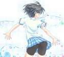 469306 - 1girl ass bike_shorts black_hair blue_eyes headphones idolmaster kikuchi_makoto looking_back maru_(sara_duke) necktie plaid plaid_necktie plaid_skirt rough_time_school shorts_under_skirt skirt solo.png