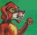 1973 Wacky Packages Stickers 4th Series MILK FOAM DOG TOOTHBRUSH.jpg