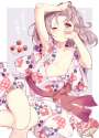 yande.re 354950 sample hamaken kantai_collection loli no_bra open_shirt pantsu sazanami_(kancolle) yukata.jpg