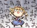 1girl _3 anger_vein arms_up blonde_hair blue_dress capelet dress hammer long_sleeves nekoguruma o_o sash solo touhou voodoo_doll-bff63483f933fffb4628a469140567f9.jpg