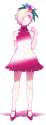 No Artist - 1girl arms_behind_back bare_shoulders blonde_hair blush dress elbow_gloves flower full_body gloves hair_flower hair_orname.jpg