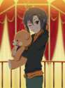 s - 1032120 - 1girl ahoge antenna_hair idolmaster kasumi_uzuki kikuchi_makoto one_eye_closed reverse_trap short_hair smile solo stuffed_toy.jpg