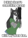 there's something wrong with this Xbox One - maybe because you're holding a VCR you dipshit 1447655696932.png