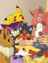 1885719 - Eevee Fennekin Litten Minila Pikachu Porkyman Purrloin Vulpix Zorua.png