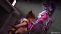 1755953 - Overwatch Widowmaker animated huuu source_filmmaker tracer.gif