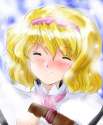 515086 - alice_margatroid blonde_hair book closed_eyes flx grimoire hairband short_hair smile touhou.jpg