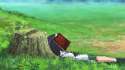 Girls-und-Panzer-Mako-Asleep-in-Tanks-Path.png
