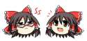 _ bow brown_eyes brown_hair female glasses hair_bow hair_tubes mochizuki_ado smile touhou yukkuri_shiteitte_ne-e20125fd48179d1473667216866f6255.jpg