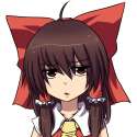 _ 1girl _ ahoge ascot bow brown_eyes brown_hair female flat_gaze hair_bow hair_tubes jitome leon_(mikiri_hassha) leon_7 long_hair looking_at_viewer simple_background solo touhou-9e5dde2317f4bcd30e39a54fa2541b0.png
