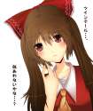 1girl _ alternate_hairstyle brown_eyes brown_hair female highres long_hair solo touhou twintails yamasuta-2f9804434333822f8ccb20fdff3a2f66.jpg