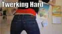 Twerking Hard or Hardly Twerking.gif