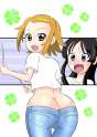 Mio and Ritsu - Jeans.png