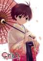 s - 448012 - 1girl antenna_hair black_hair idolmaster japanese_clothes kikuchi_makoto kimono kisugi_akira oriental_umbrella short_hair solo u.jpg