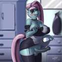 1177681__solo_explicit_nudity_anthro_clothes_breasts_penis_looking_at_you_open_mouth_balls.png