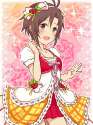 s - 1257983 - 1girl black_eyes black_hair dress hair_ornament hairband idolmaster kikuchi_makoto q_m smile solo.jpg