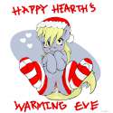 506638__solo_explicit_nudity_solo+female_derpy+hooves_vagina_vaginal+secretions_socks_striped+socks_christmas.png